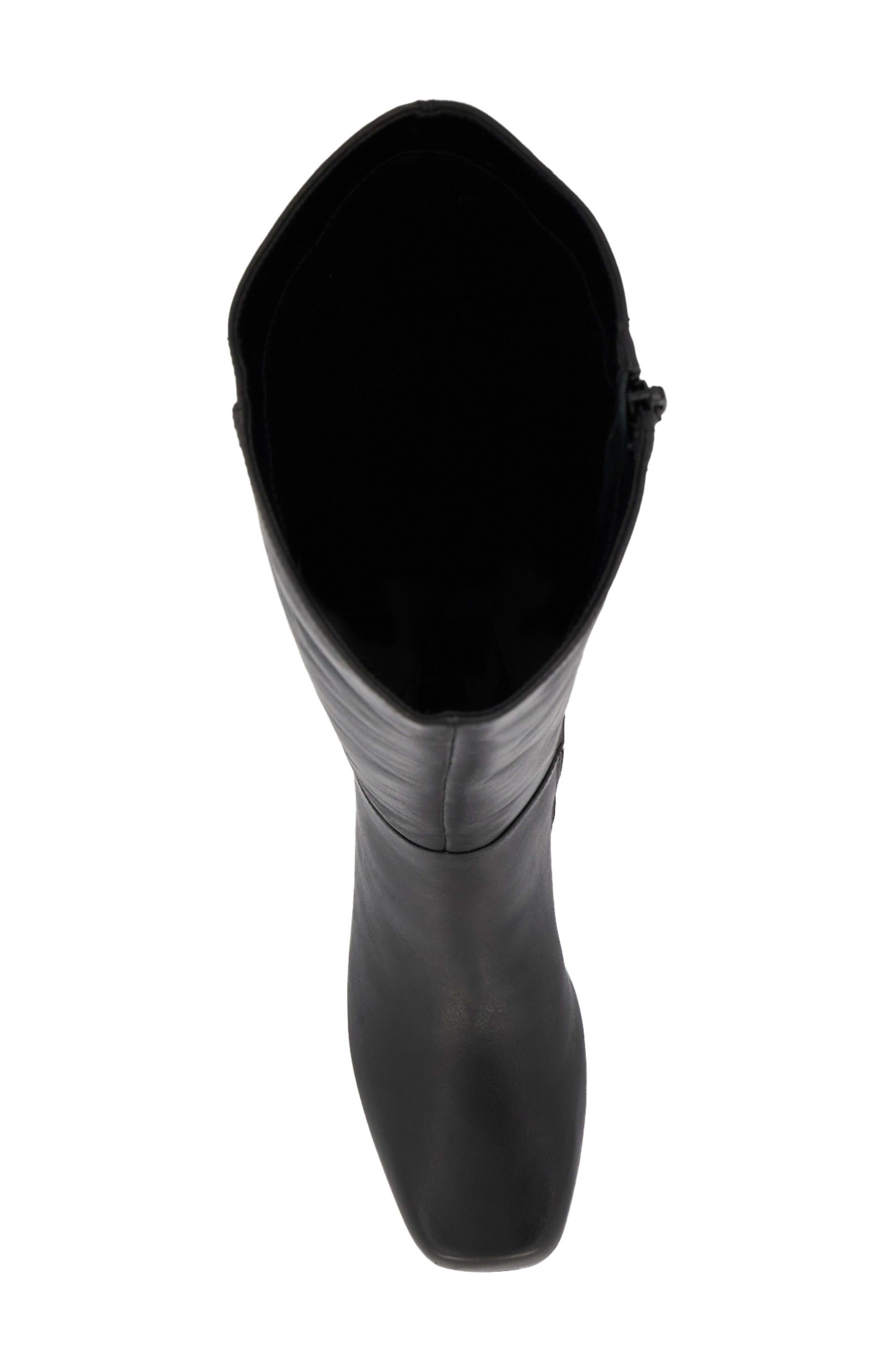 Dune London Signature Knee High Boot, Alternate, color, Black