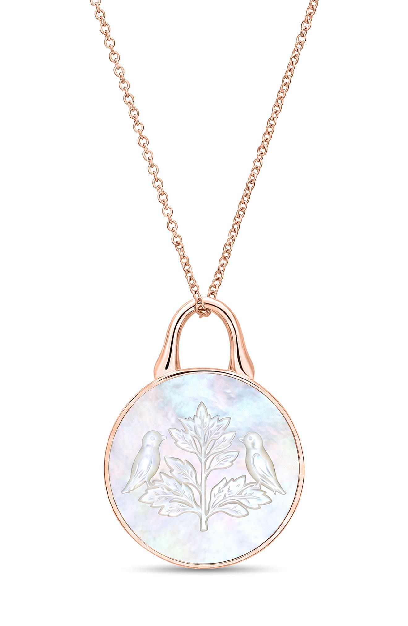 selected 14K RG AND MOTHER-OF-PEARL