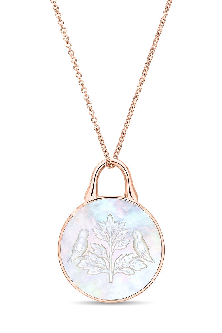 Mother of Pearl Pendant, Main, color, 14K RG AND MOTHER-OF-PEARL