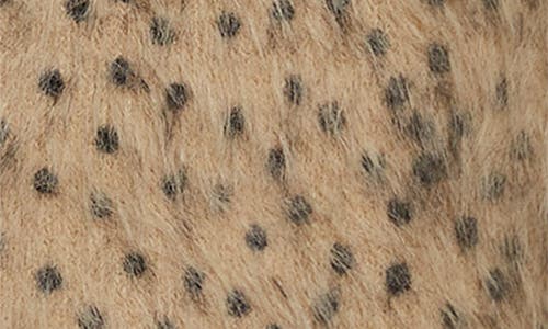 Rabanne Sleeveless Brushed Knit Turtleneck Sweater In Brown