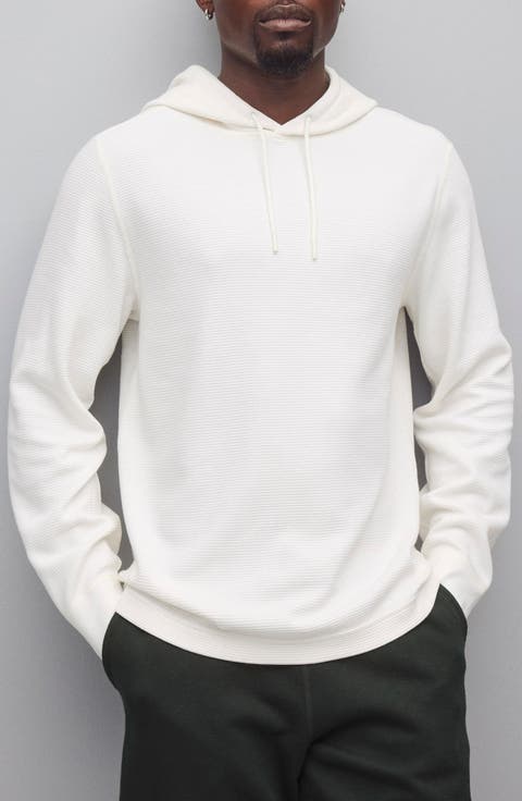 Lightweight Waffle Stitch Hoodie