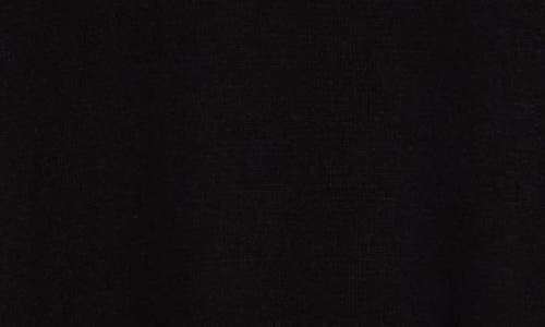 T Tahari Sequin Sleeve Mixed Media Sweater In Black