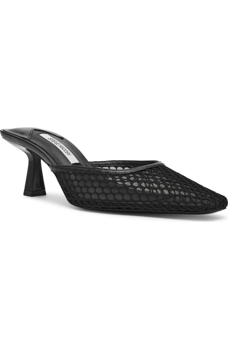 Steve Madden Alyse Mule, Main, color, Black Open Mesh