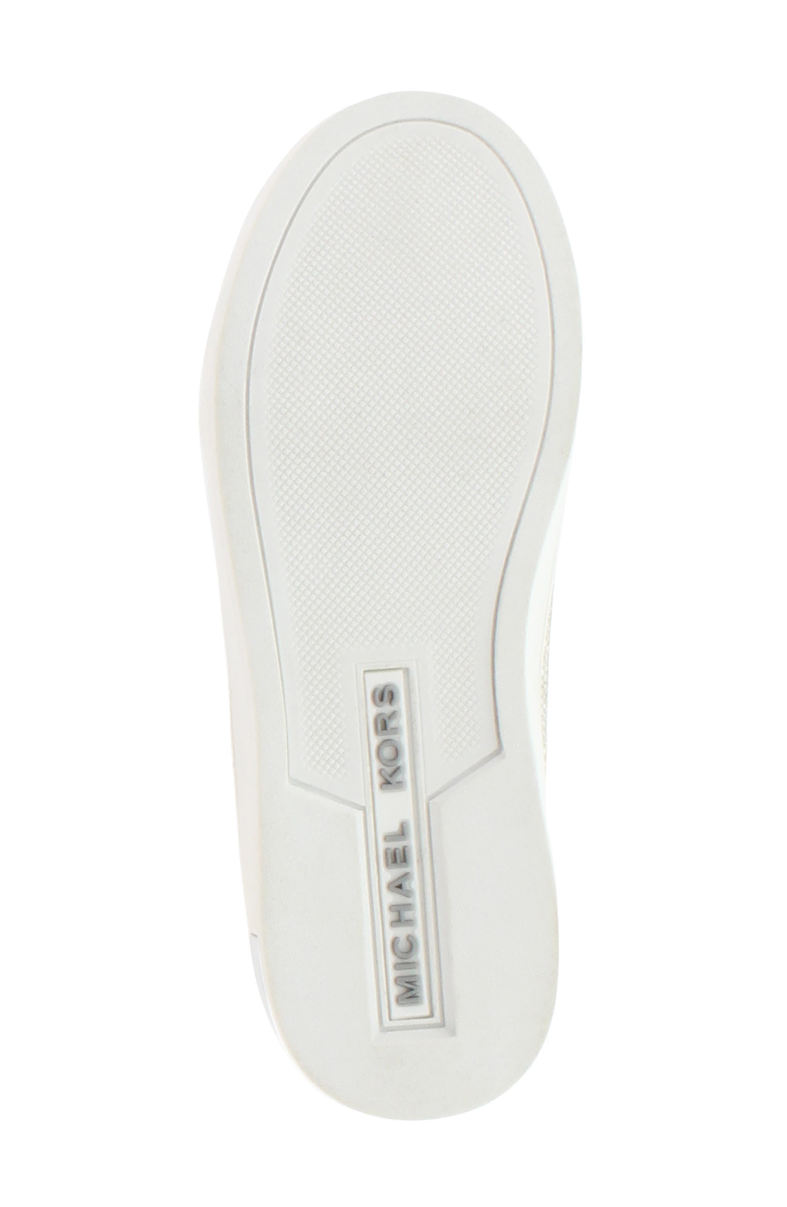 MICHAEL Michael Kors Ollie Light Crystal High Top Sneaker, Alternate, color, 