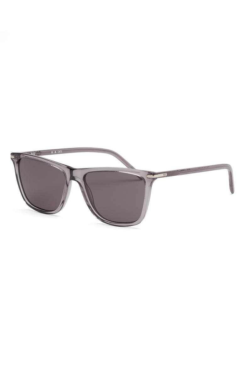 PAIGE Blake 54mm Square Sunglasses, Alternate, color, Mineral Grey