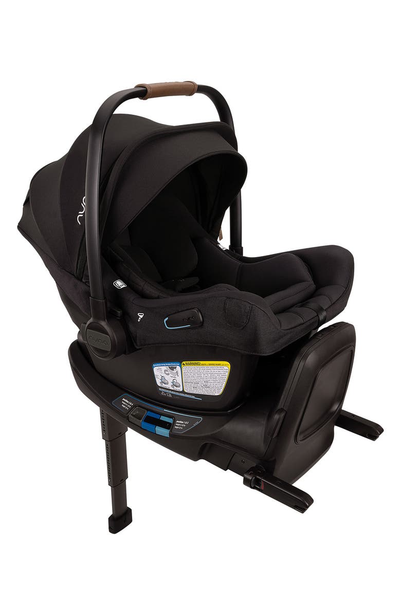 Nuna PIPA aire<sup>™</sup> rx infant car seat & MIXX<sup>™</sup> next Stroller Travel System, Alternate, color, Caviar