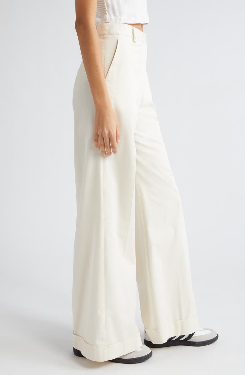 TWP Howard Cuffed Wide Leg Pants, Alternate, color,