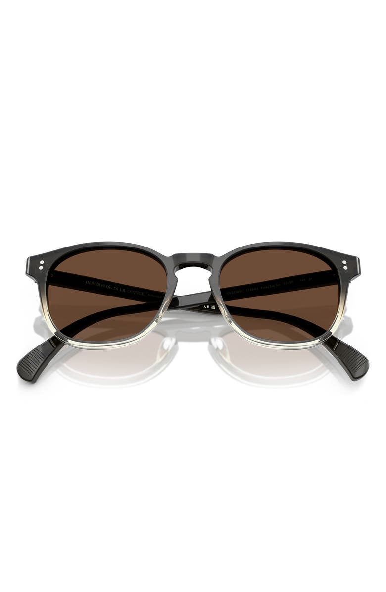 Oliver Peoples 53mm Finley Esq. Sun Polarized Sunglasses, Alternate, color, Kona Gradient / Terra Polar