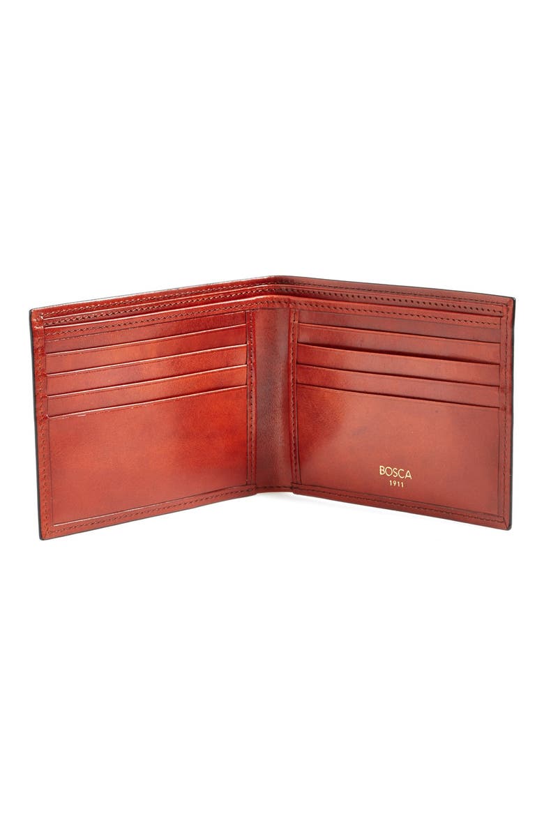 Old Leather Deluxe Wallet, Alternate, color, COGNAC