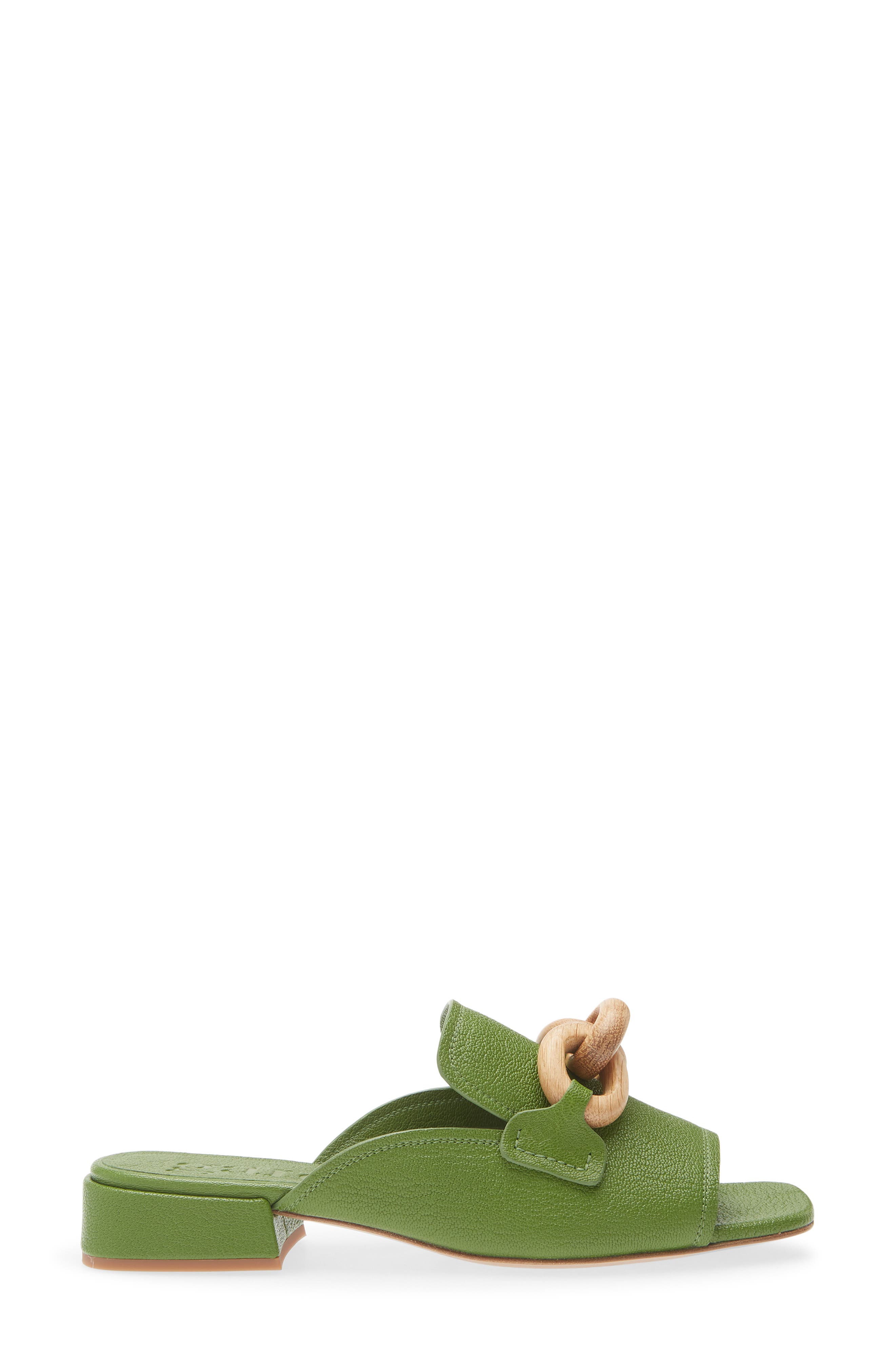 Enna Slide Sandal, Alternate, color, PALM PETITGRAIN-OAK