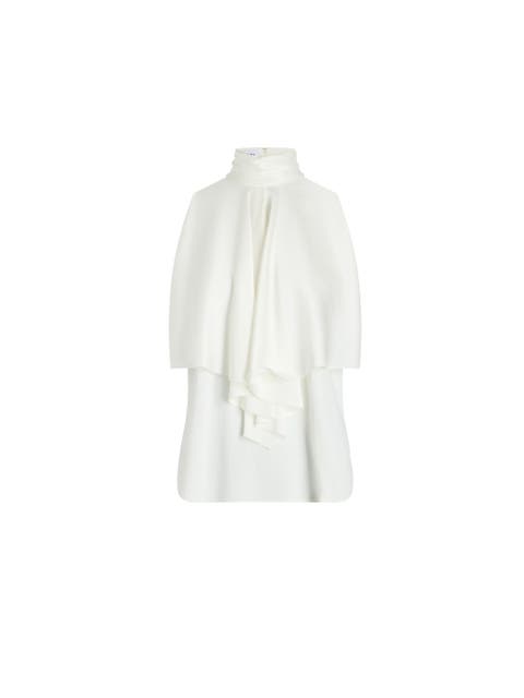 BELINDA Cascade-front Top White