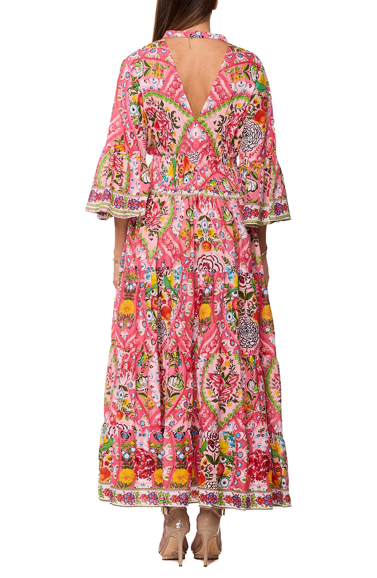 Long Sleeve Tiered Maxi Dress - image 2