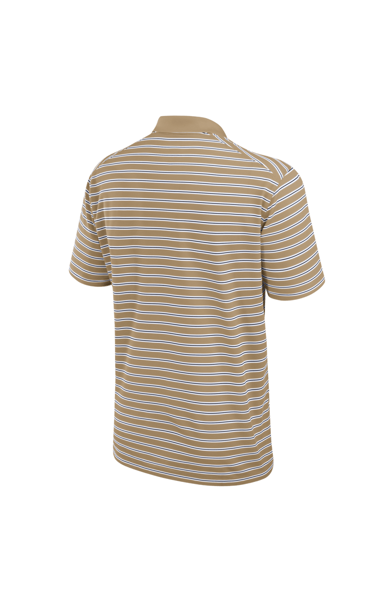 Nike Men's Nike Tan Arizona Wildcats Athletic Prep Striped Performance Polo, Alternate, color, Tan