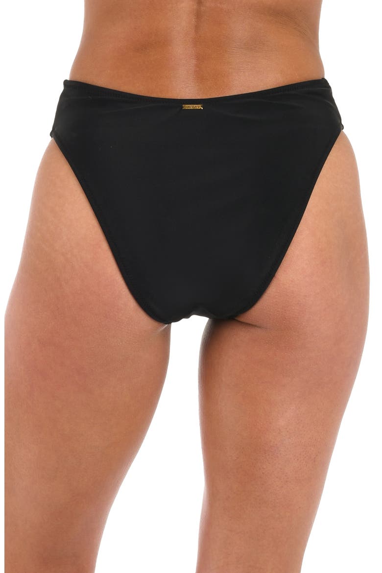 Gianna Brazilian Bikini Bottoms, Alternate, color, BLACK
