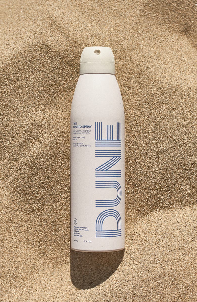 DUNE Suncare The Sporto Spray Invisible Sunscreen Spray Broad Spectrum 50, Alternate, color, 