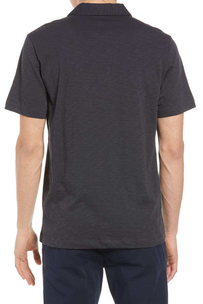Bron C Cosmos Slub Polo, Alternate, color, BASALT