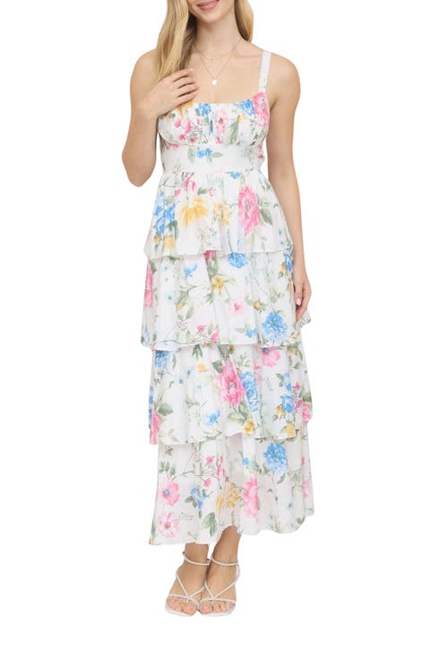 Floral Tiered Dress