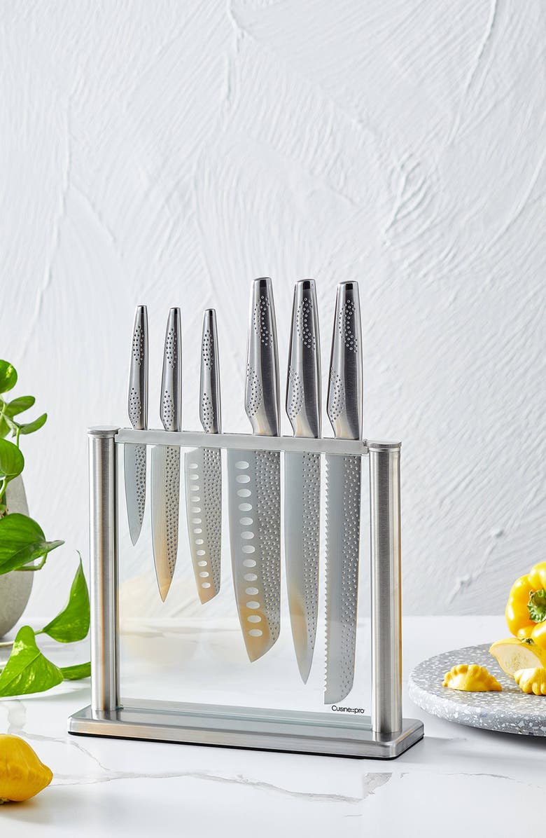 Cuisine::pro<sup>®</sup> iD3<sup>®</sup> SAMURAI<sup>®</sup> Gozen 7-Piece Knife Block, Alternate, color, Silver