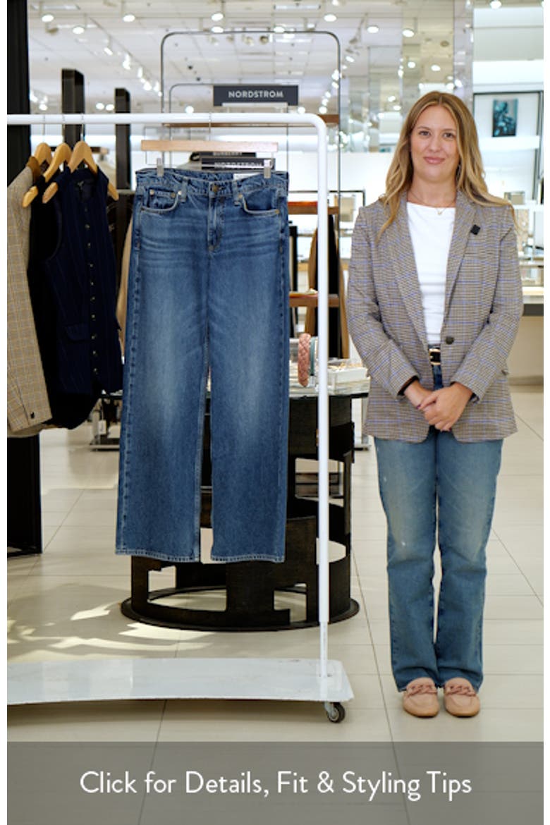 Cam Low Rise Relaxed Straight Jeans video