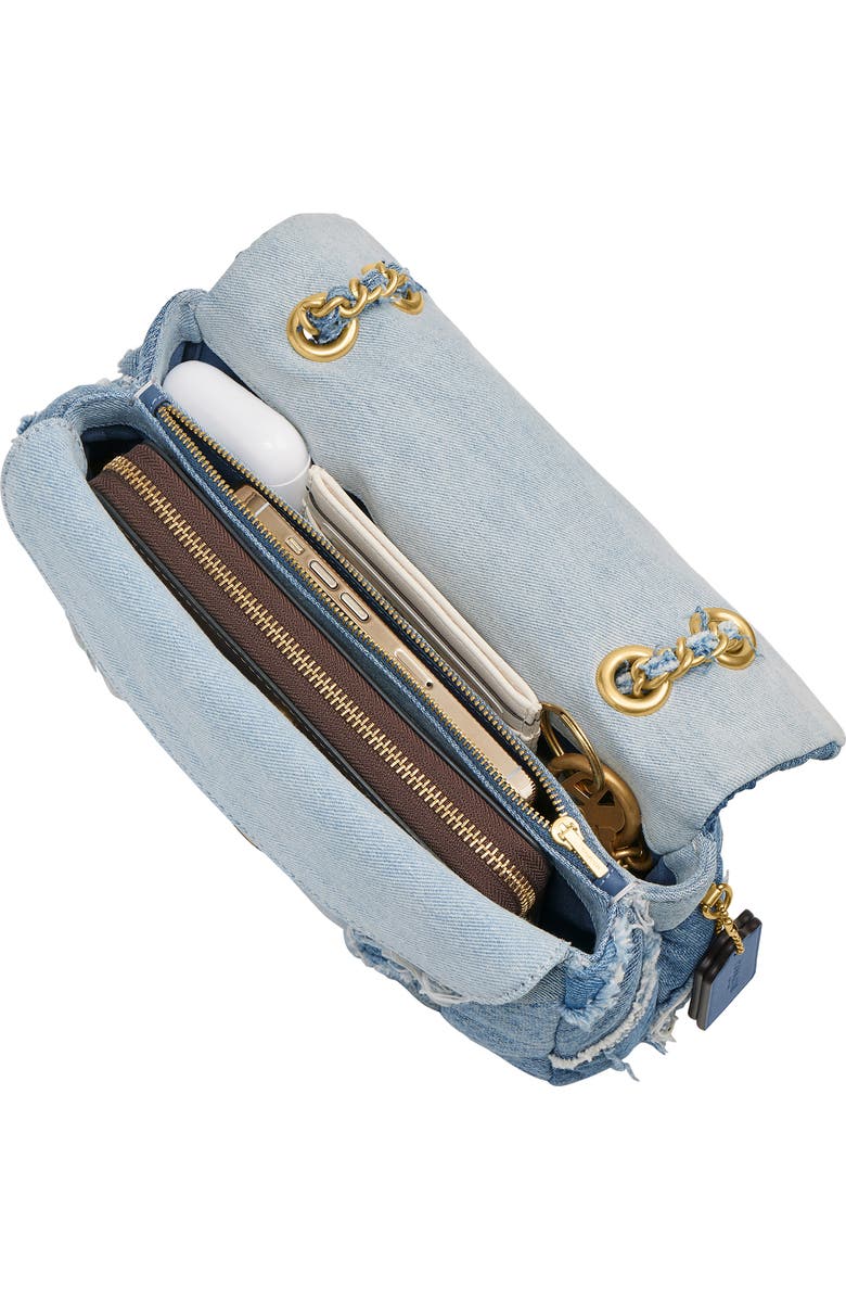 COACH Tabby 26 Patchwork Quilted Denim Shoulder Bag, Alternate, color, Denim Multi