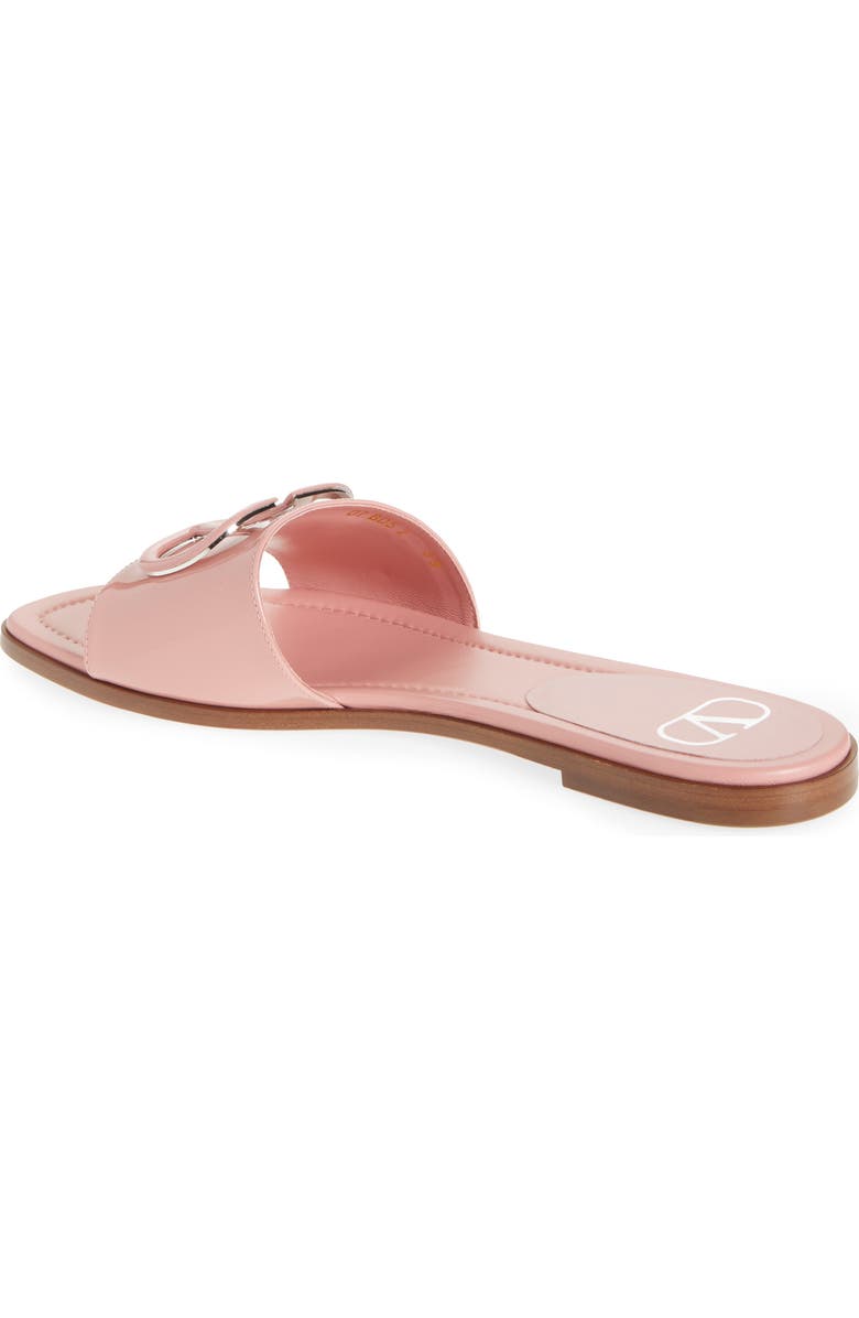 Valentino Garavani VLOGO Signature Slide Sandal, Alternate, color, Dusty Rose