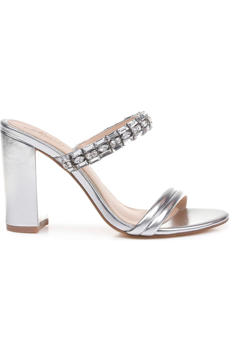 Jewel Badgley Mischka Katherine Embellished Sandal, Alternate, color,