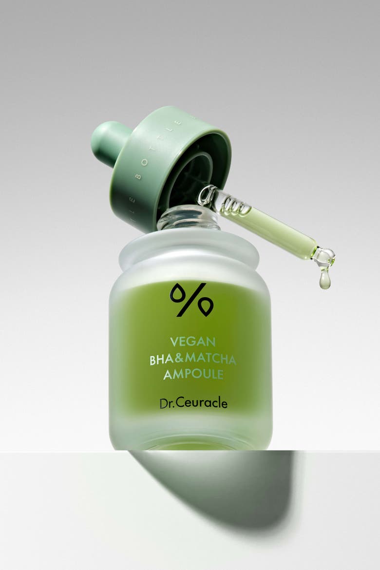 Vegan BHA & Matcha Ampoule, Alternate, color, None