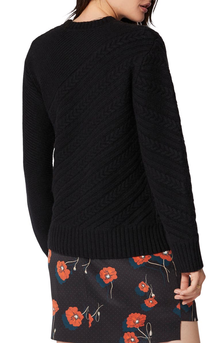 Equipment Seranon Wool Cable Sweater, Alternate, color, 