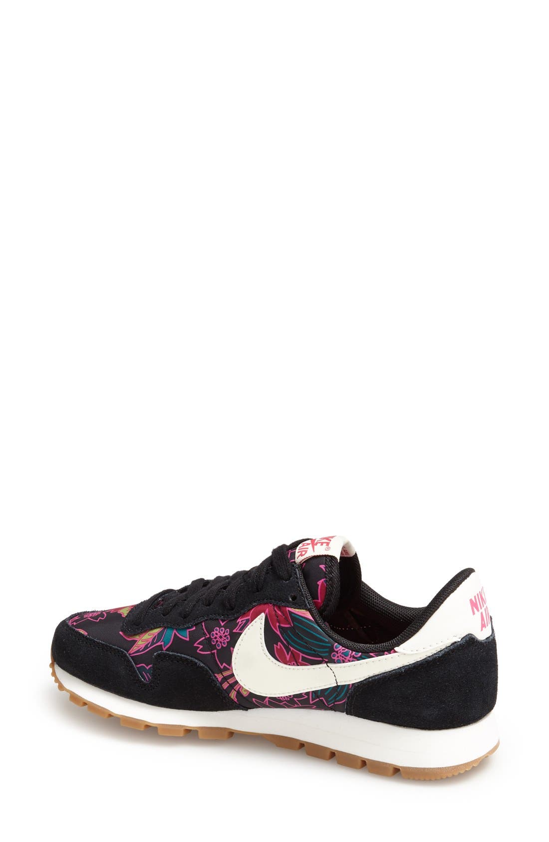 'Air Pegasus 83' Print Sneaker, Alternate, color, BLACK/ SAIL/ PINK
