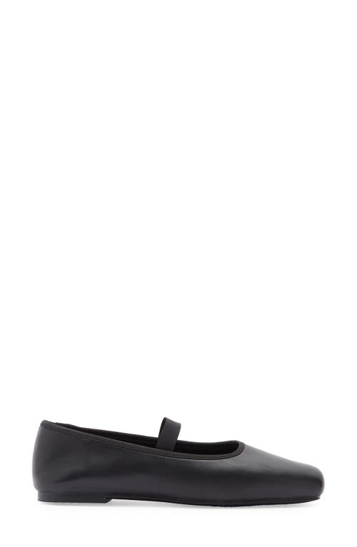 Steve Madden Reyana Mary Jane Ballet Flat In Black