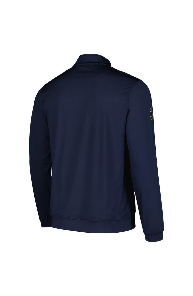BARSTOOL GOLF Men's Barstool Golf Navy THE PLAYERS Quarter-Zip Jacket, Alternate, color, 