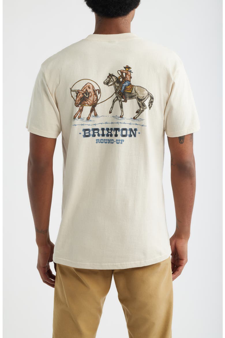 Hutchins Cotton Graphic T-Shirt, Alternate, color, CREAM