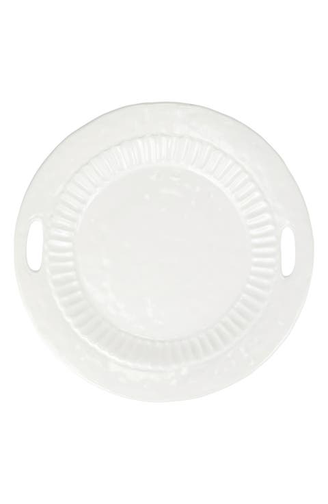 Pietra Handled Round Tray
