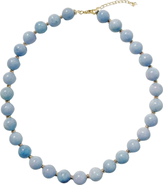 Little Sky Stone Camille Beaded Light Blue Necklace