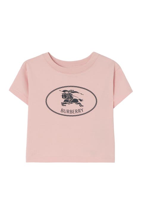 Knight Stamp Cotton T-shirt