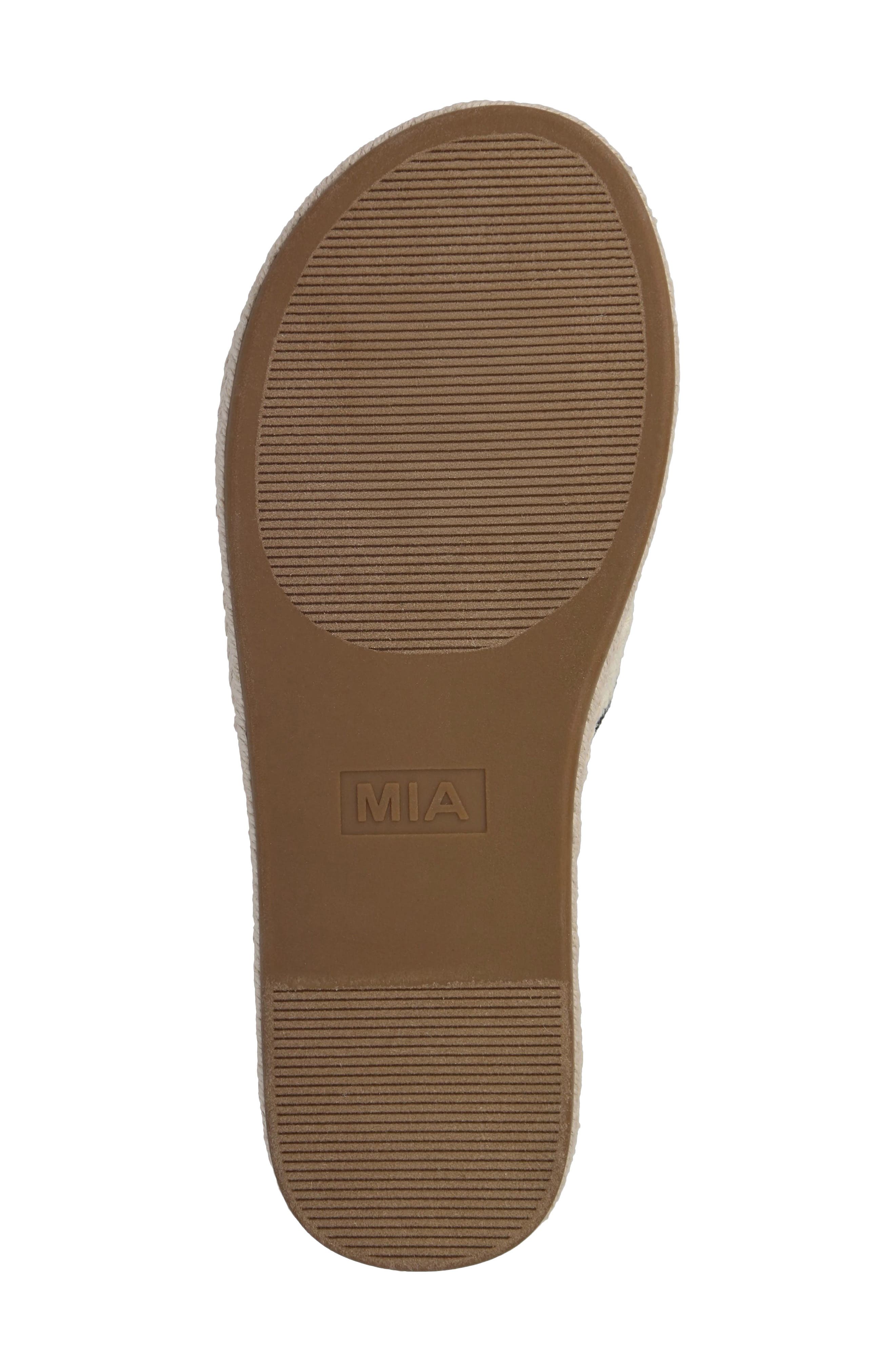 MIA Sabine Slide Sandal, Alternate, color, Black/ Off-White