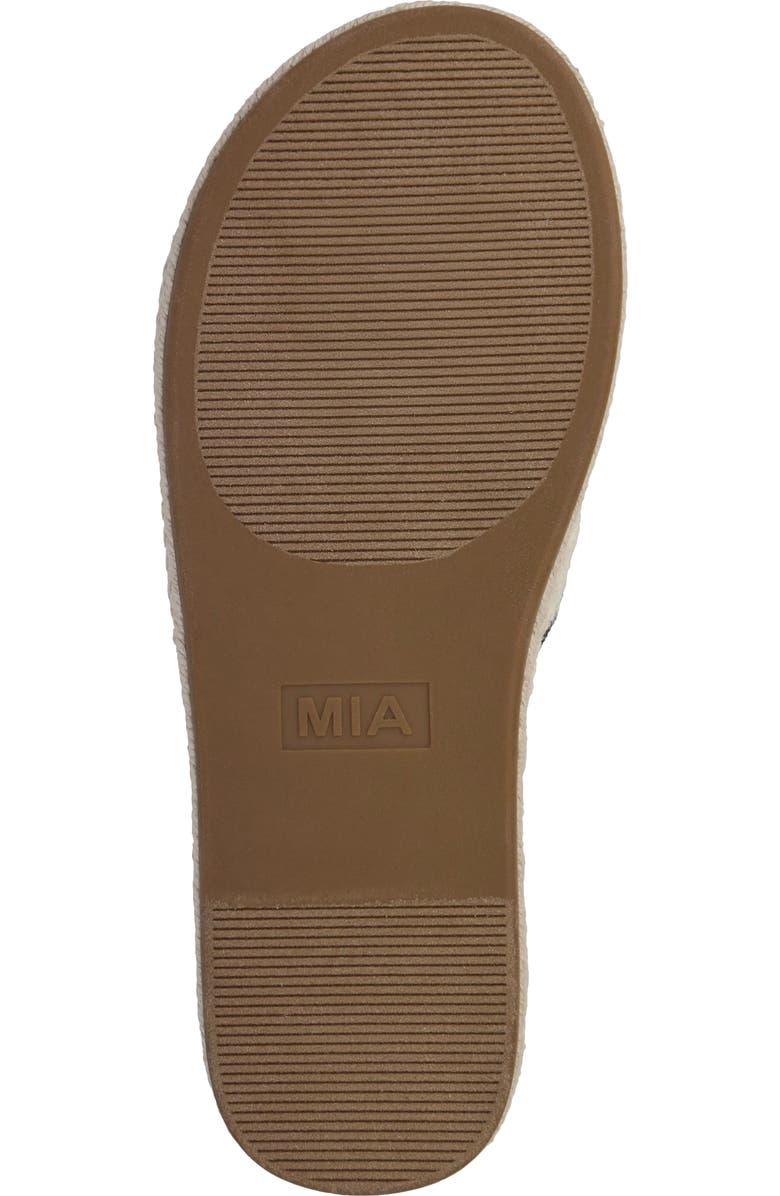 MIA Sabine Slide Sandal, Alternate, color, Black/ Off-White