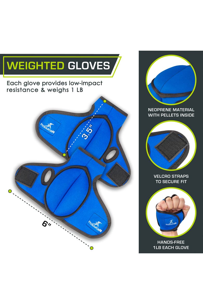 Weighted Sculpting Gloves, Alternate, color, Blue