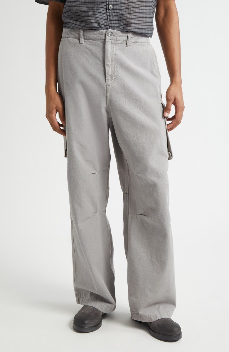 OUR LEGACY Mount Cargo Pants, Main, color, Stone Gravel Draping Canvas