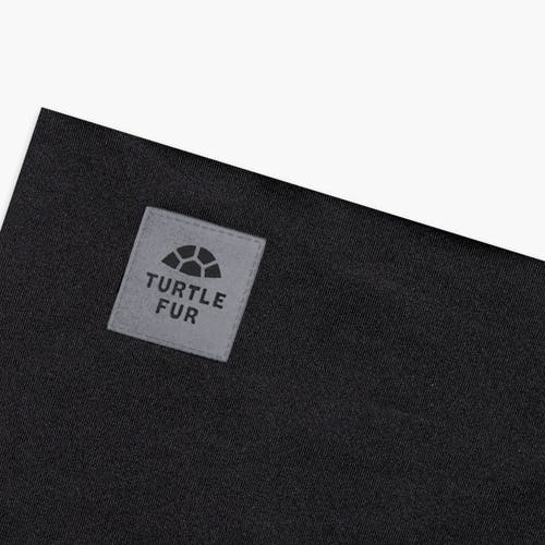 Turtle Fur Comfort Shell Tube Neck Gaiter In Black
