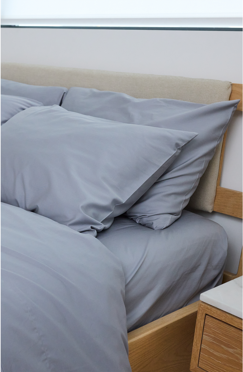 Slumber Cloud Performance Cotton Pillowcases, Alternate, color, Pewter