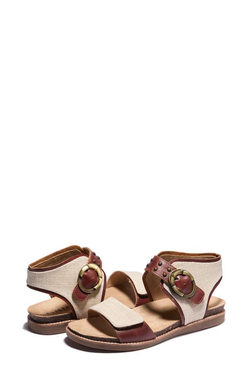 Halsa Footwear Hälsa Footwear Bari Sandal In Cognac/natural