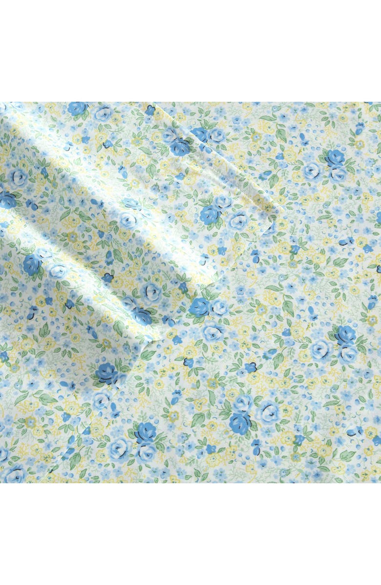Laura Ashley Rowena 300 Thread Count Cotton Sheet Set, Alternate, color, Rowena Floral
