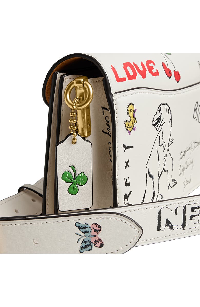 COACH Tabby Sketch Print Shoulder Bag, Alternate, color,