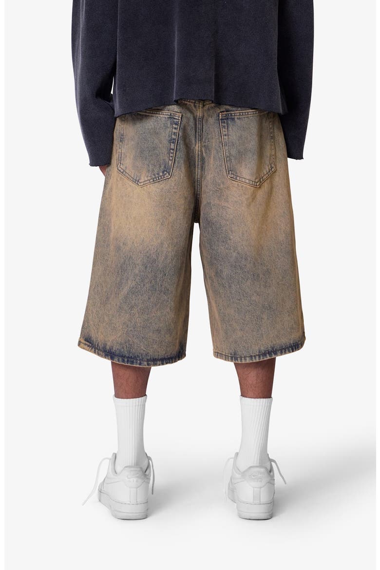 Baggy Denim Shorts, Alternate, color, VINTAGE BLUE