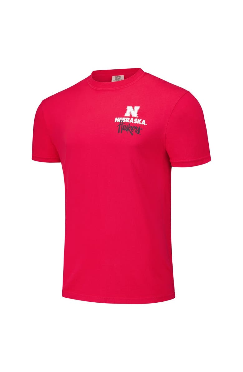 IMAGE ONE Unisex Scarlet Nebraska Huskers Hyper Local Go Big Red T-Shirt, Alternate, color,