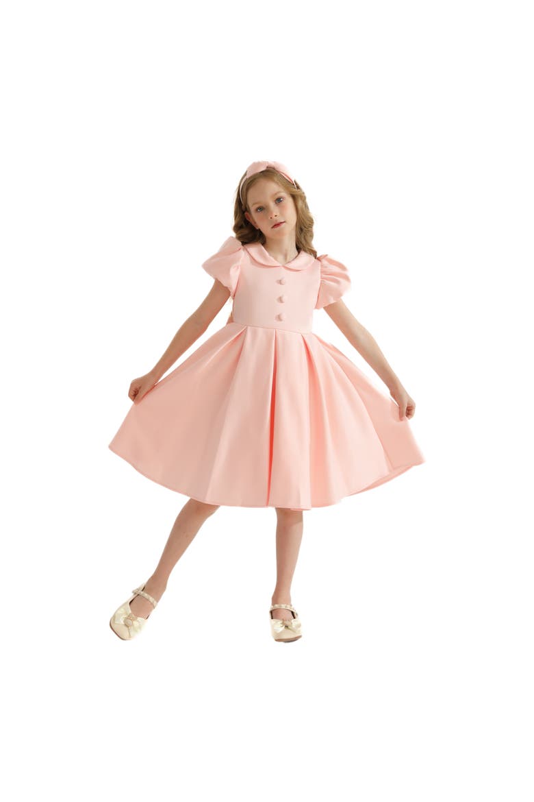 Barrymore Dress, Alternate, color, Blush