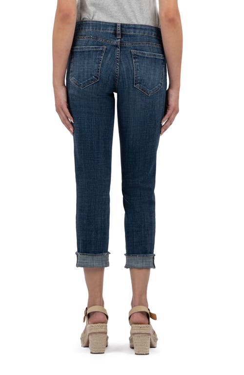 Kut From The Kloth Catherine Mid Rise Boyfriend Jeans In Abelia In Aesthetic Blue