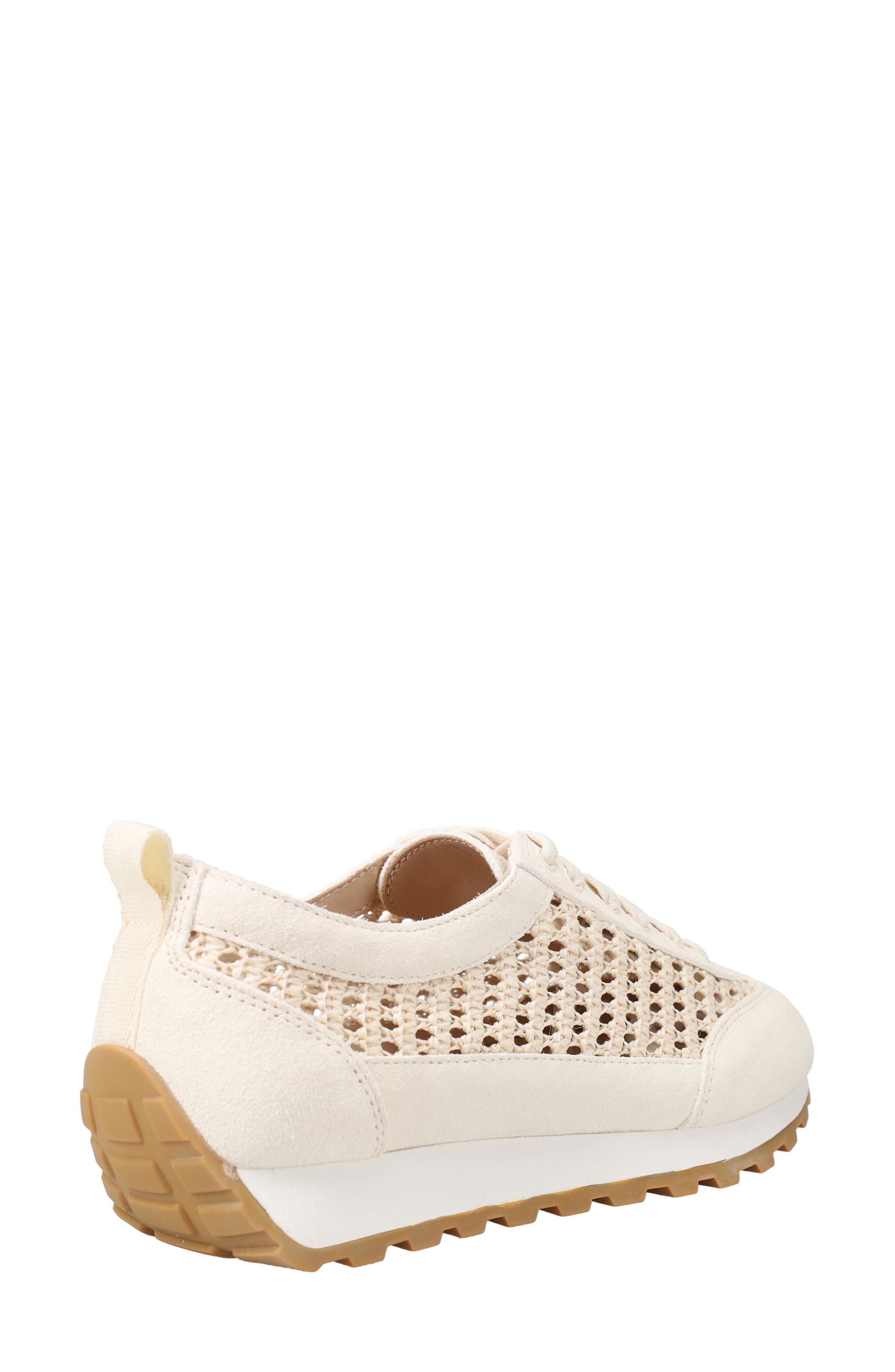 Kimsy Lace-Up Sneaker, Alternate, color, OFF WHITE