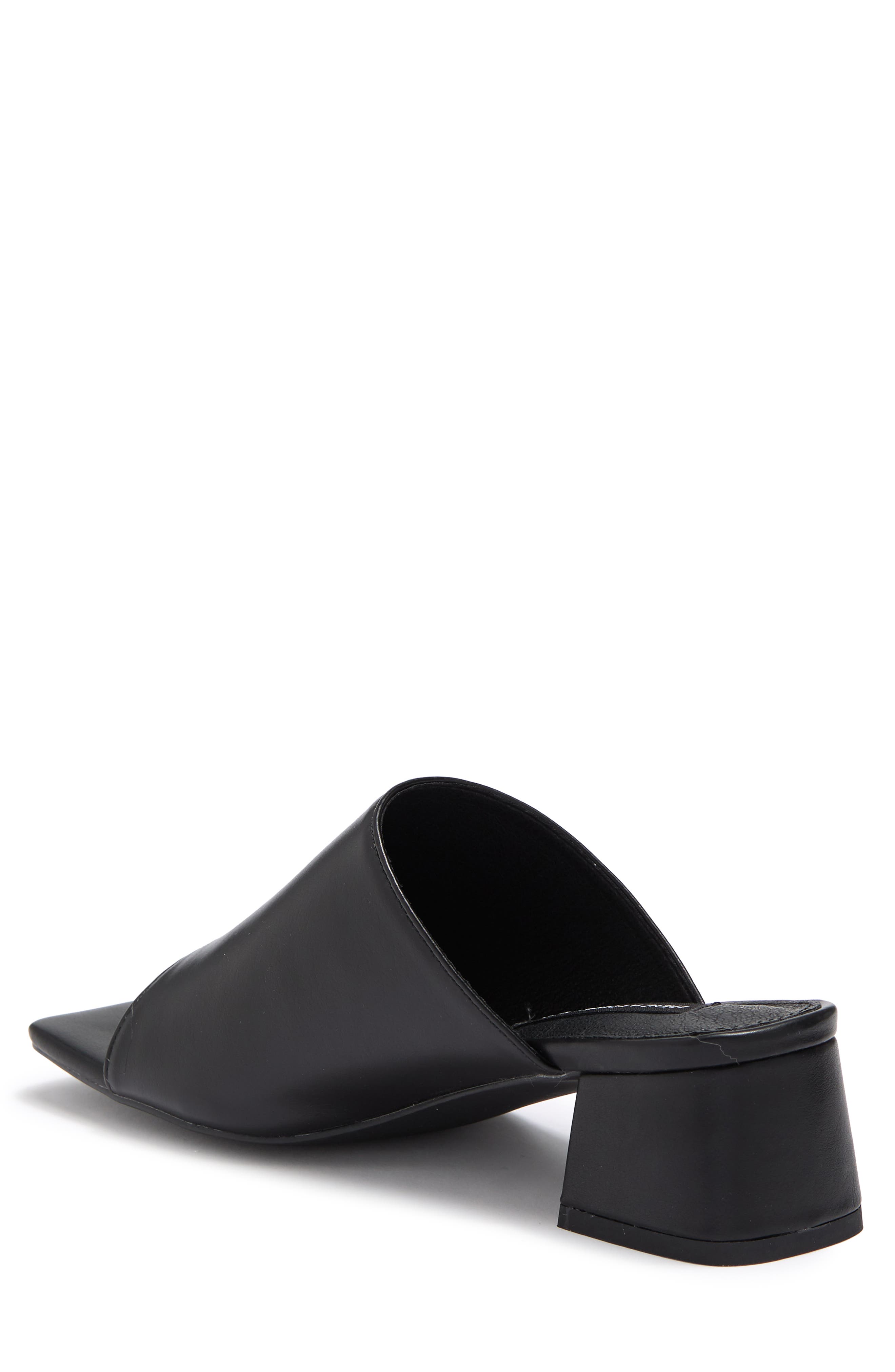 French Connection Dinner Block Heel Slide Sandal, Alternate, color, 